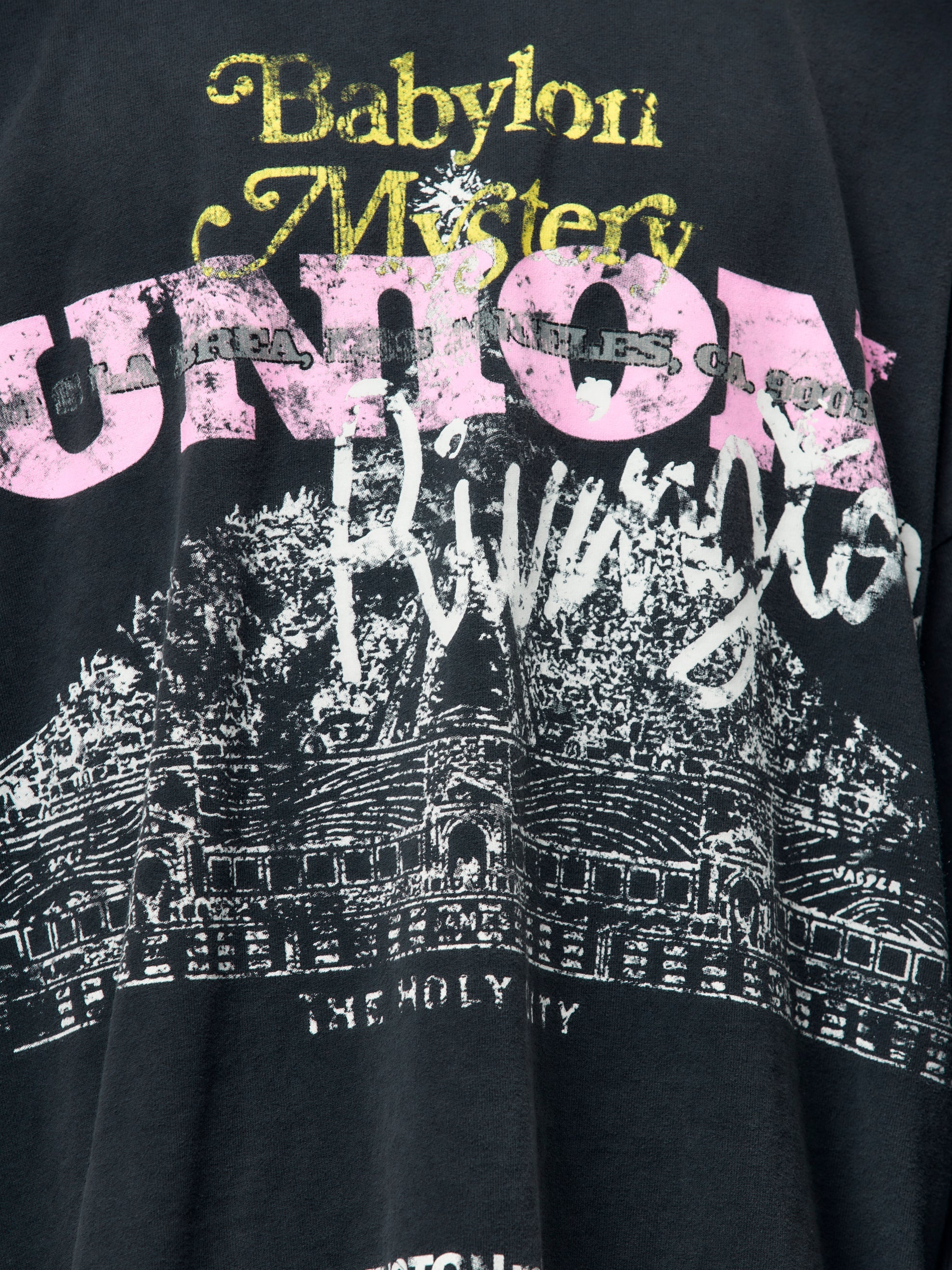 BABYLON MYSTERY LS TEE  (VINTAGE BLACK) - 6