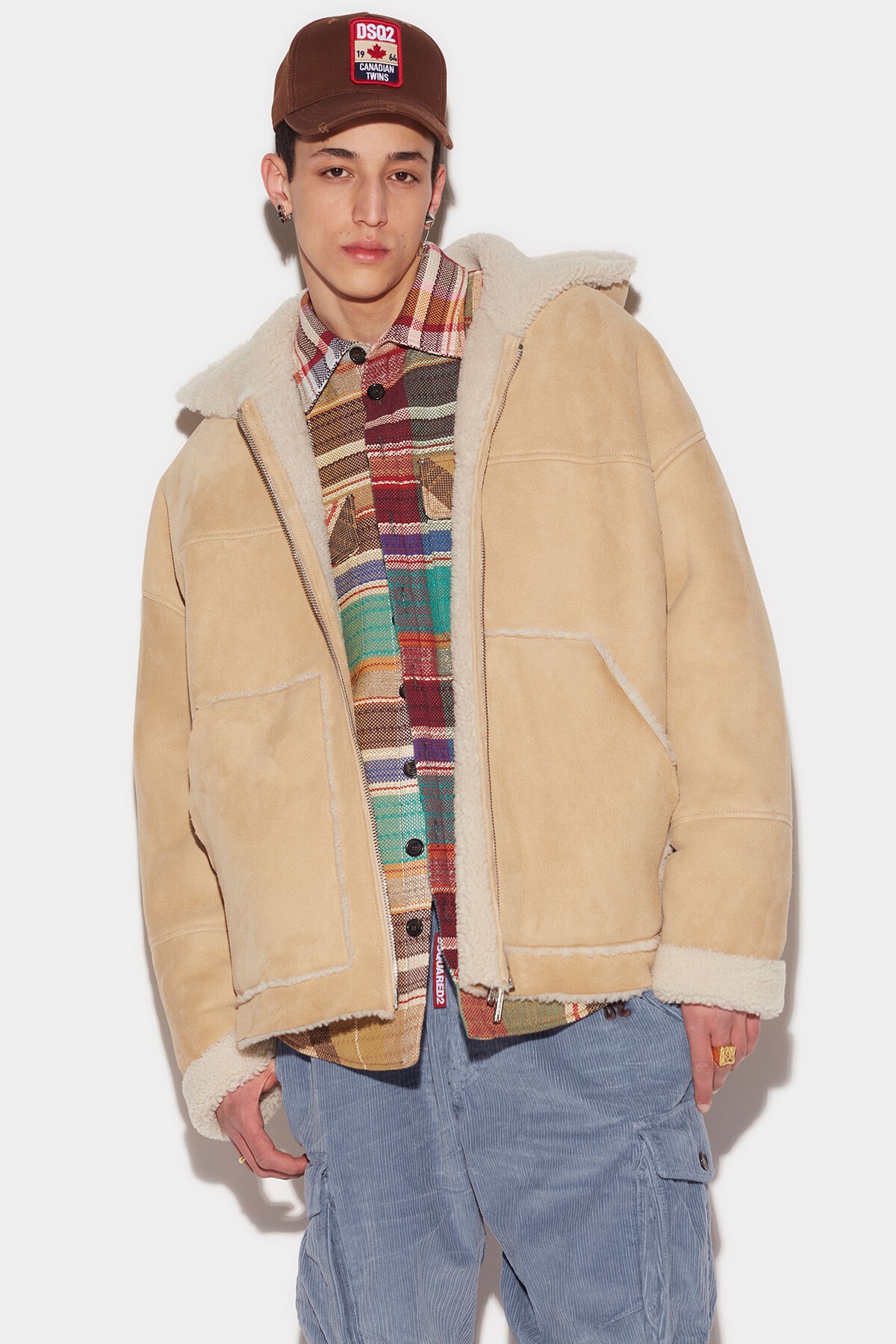 PATCH POCKET HOODED JACKET - 1