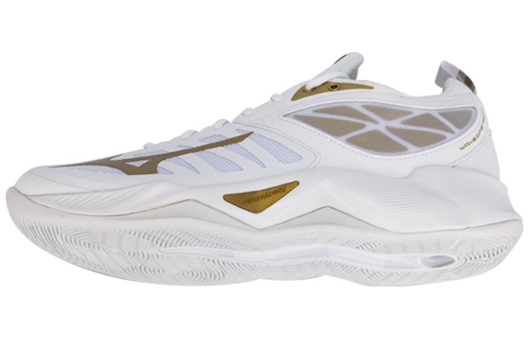 (WMNS) Mizuno Wave Dimension Mid 'White Gold' V1GC224068 - 5