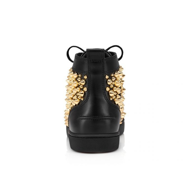 Christian Louboutin Louis Spikes 2022 N BLACK/DORADO - 1230054B652