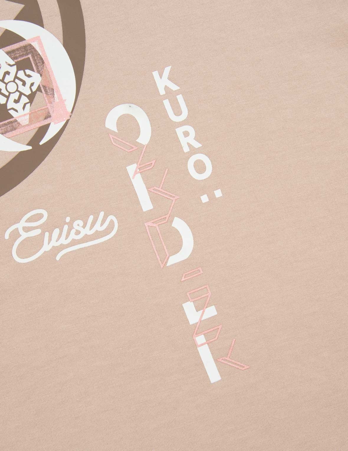 Logo and Kamon Print T-shirt - 11