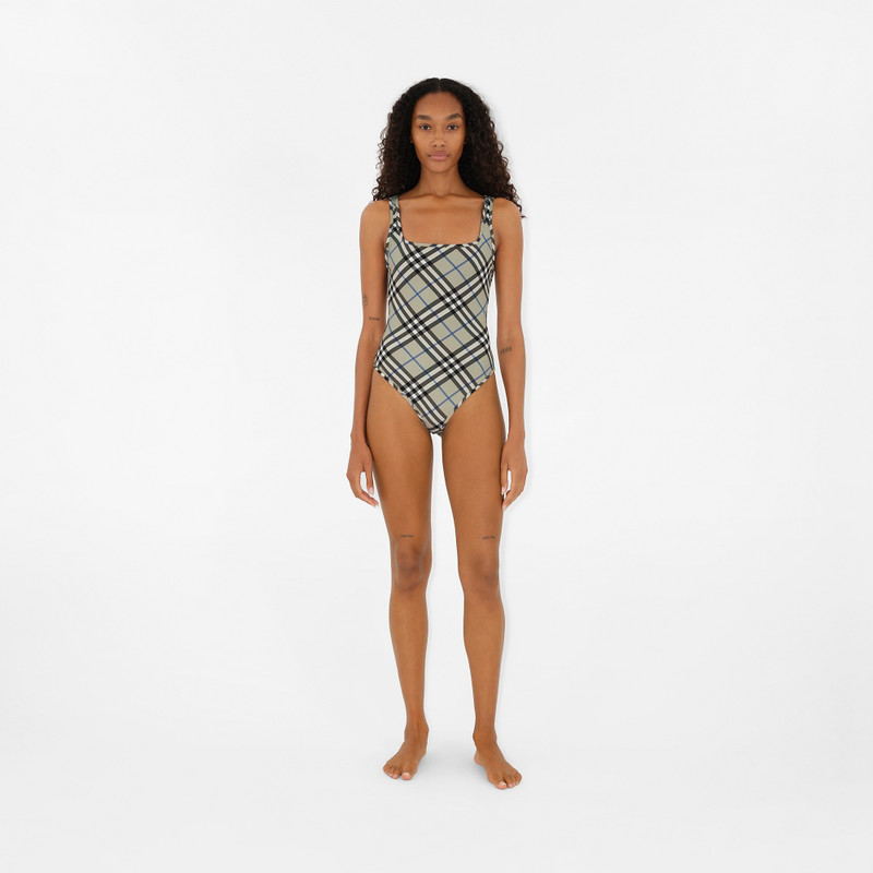 Burberry Check Swimsuit outlook