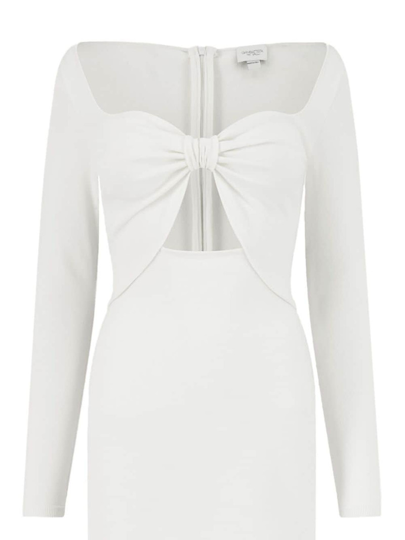 GIAMBATTISTA VALLI cut-out midi dress outlook