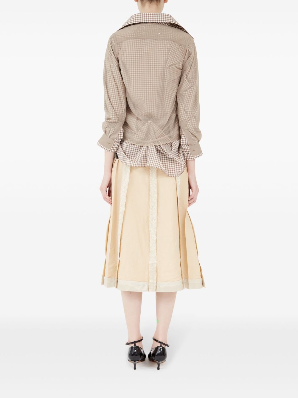 checked cotton shirt - 5