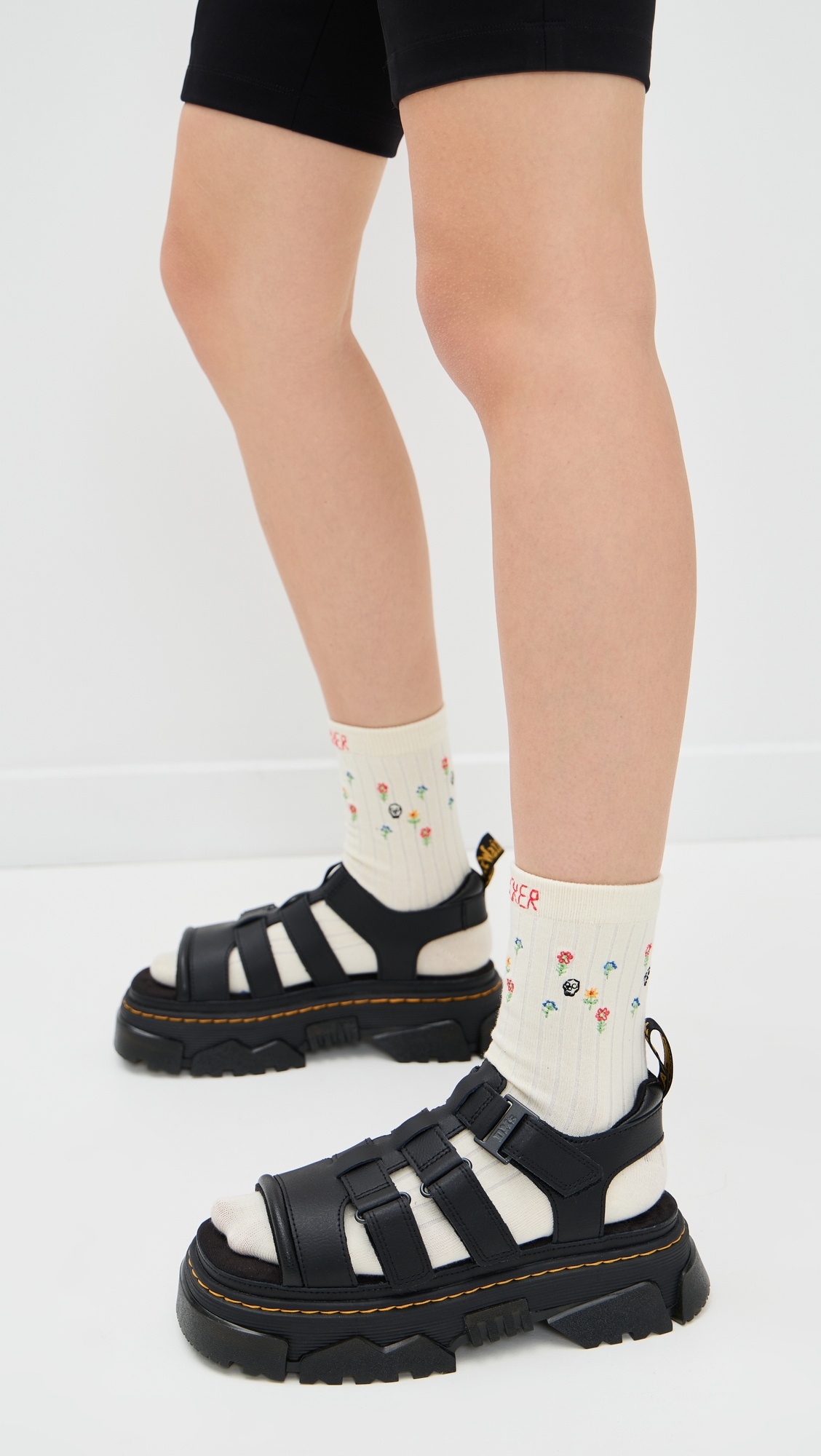 Mattison 3s Black Athena Sandals - 2