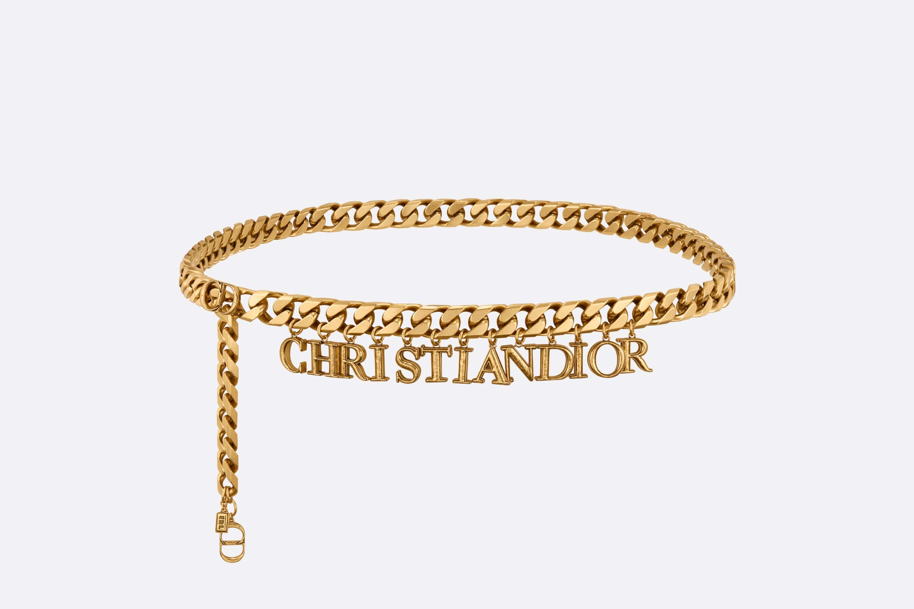 DIOR BY ERL Chain Belt - 1