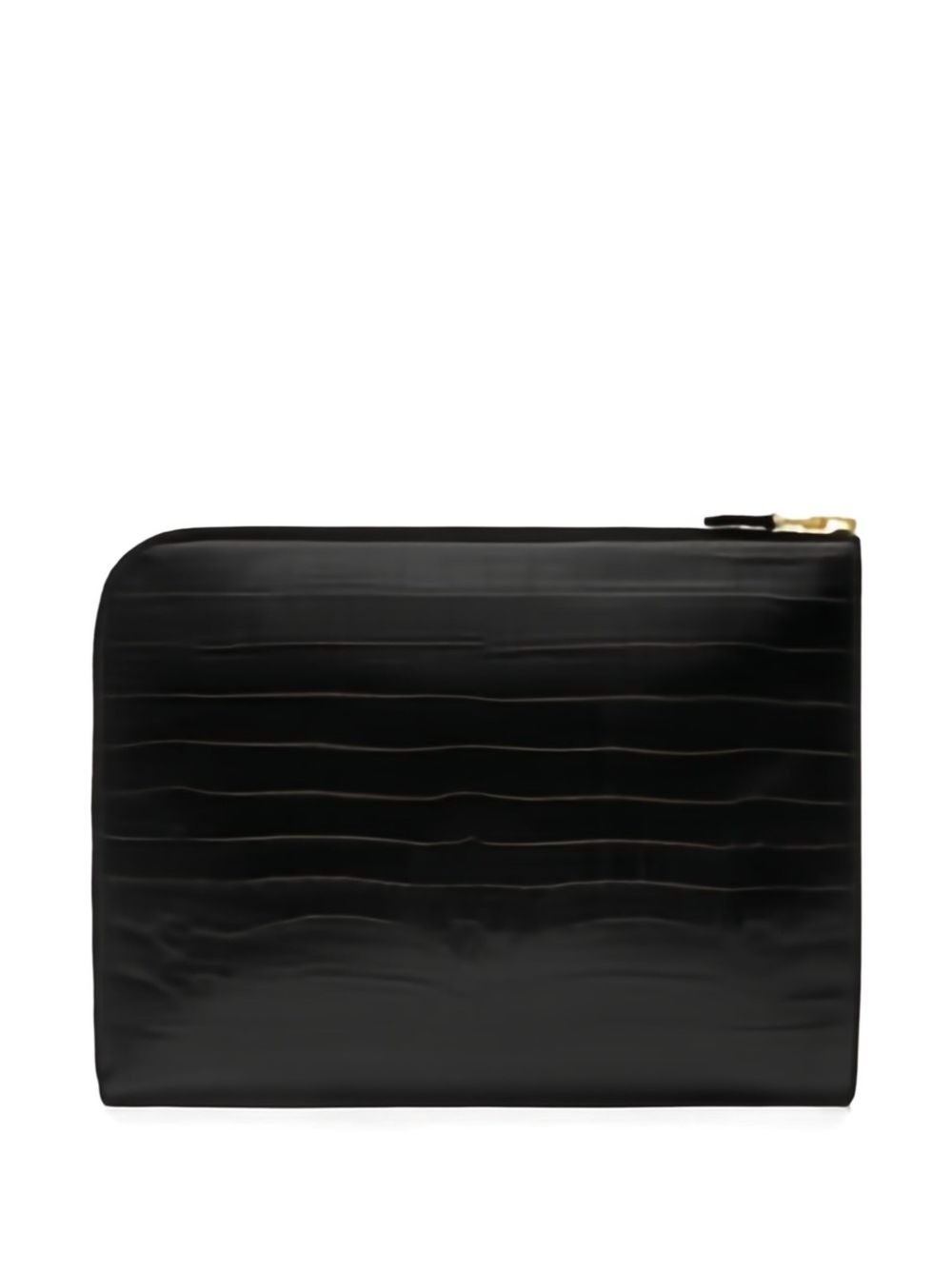 crocodile-embossed laptop bag - 2