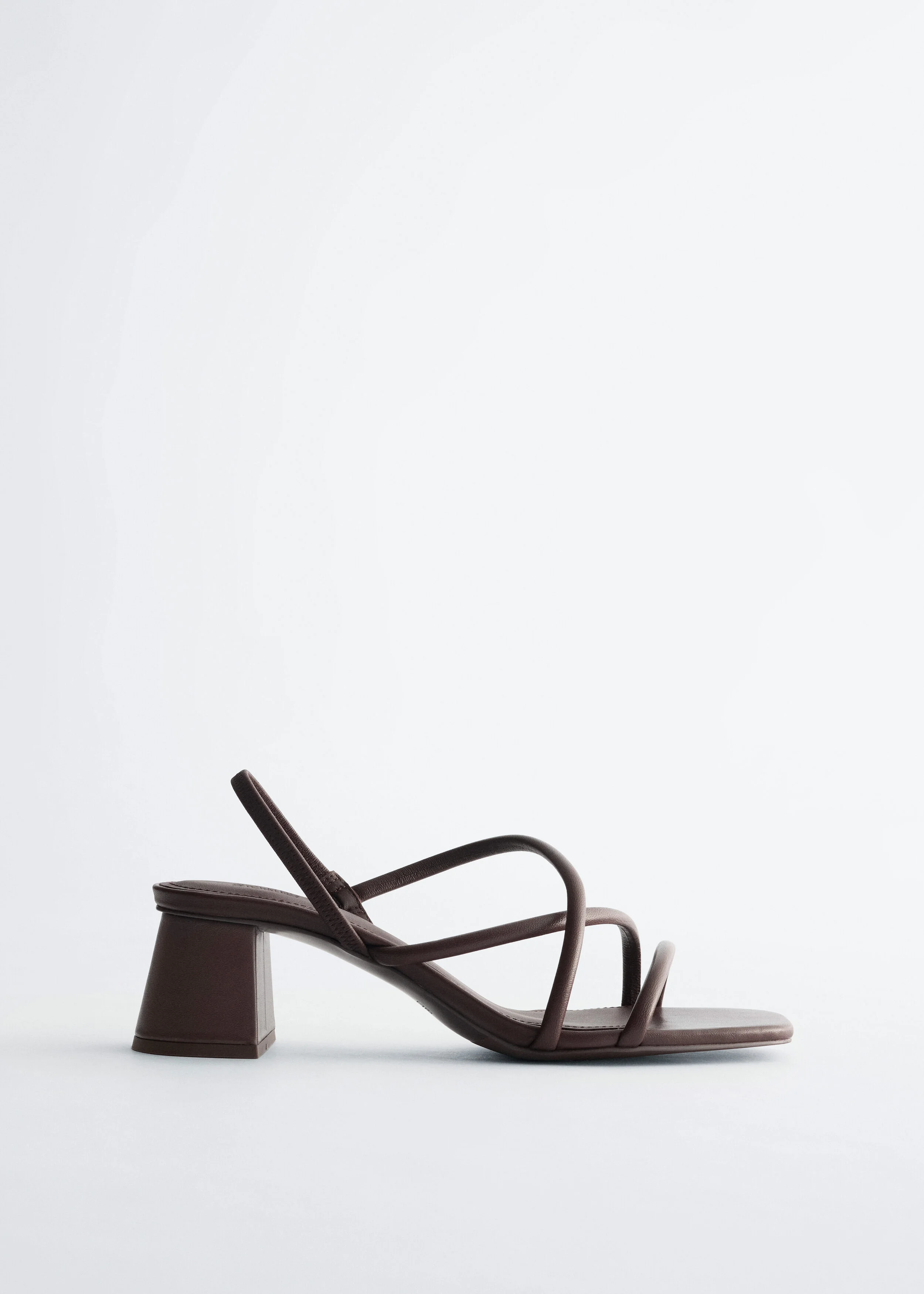 Strappy Block Heel Sandals - 1