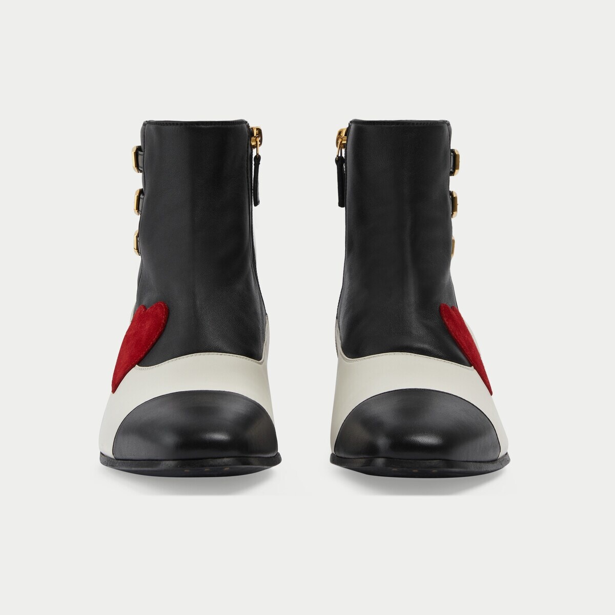 GUCCI Gucci HA HA HA boot with buckles | REVERSIBLE
