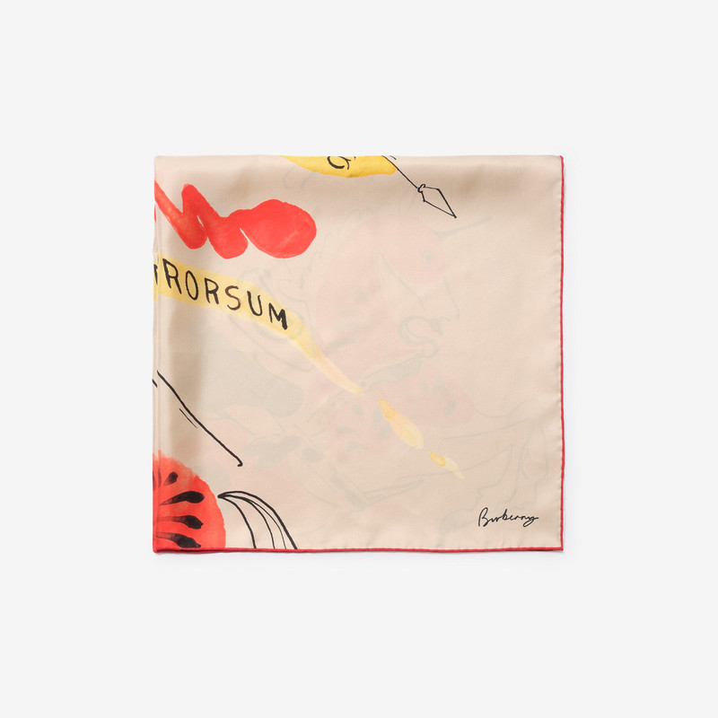 Watercolour EKD​ Silk Scarf 4