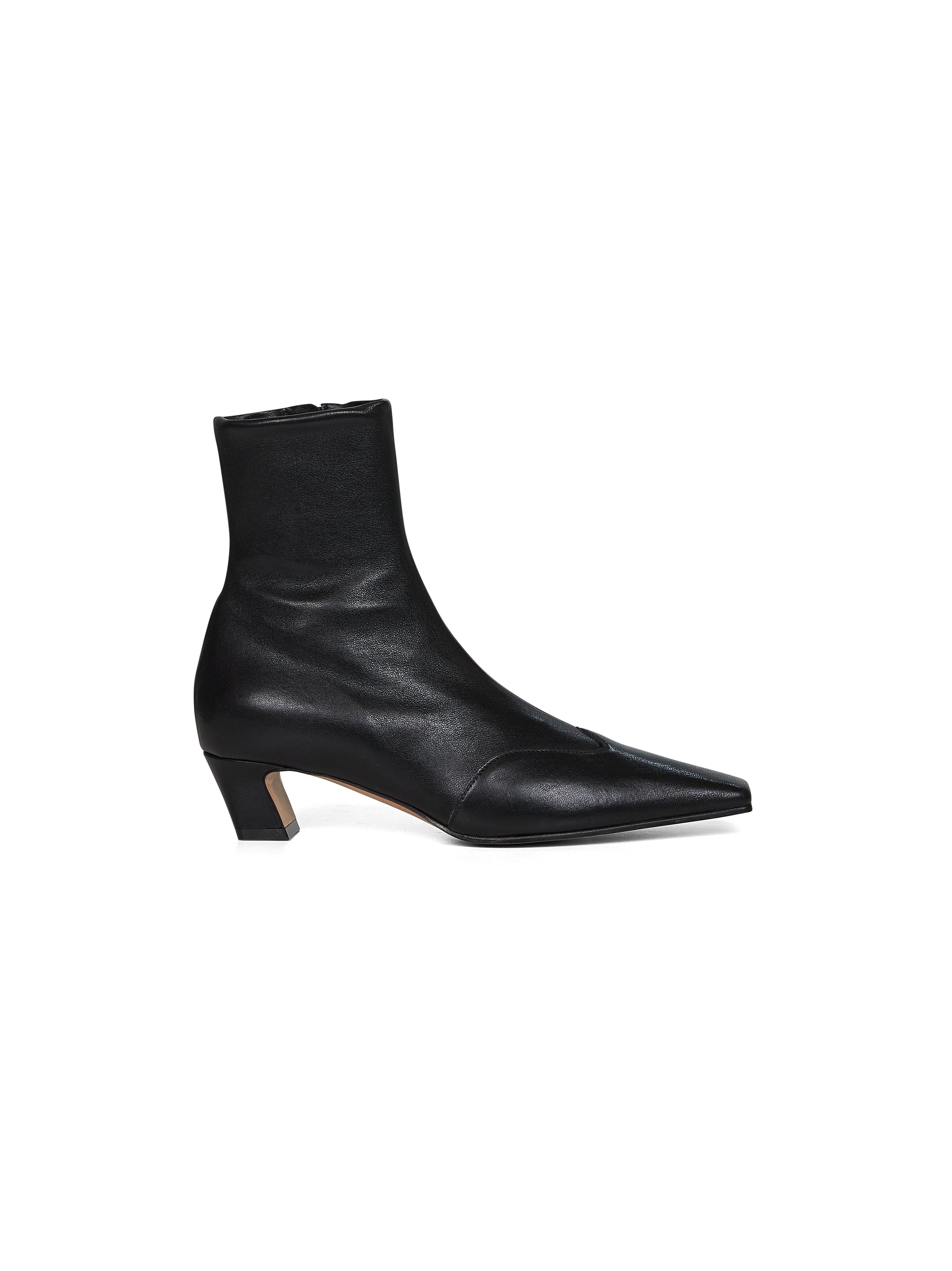 Black nappa Nevada Stretch Low ankle boots - 1