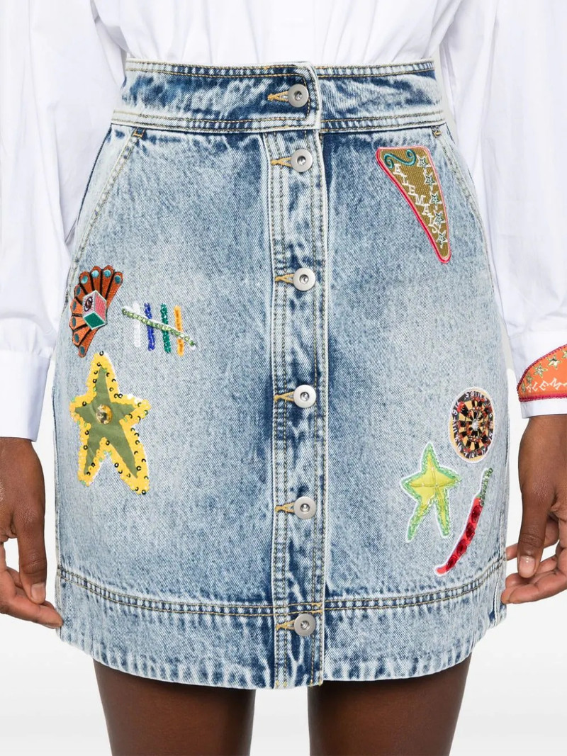 Jackpot Denim Skirt 5