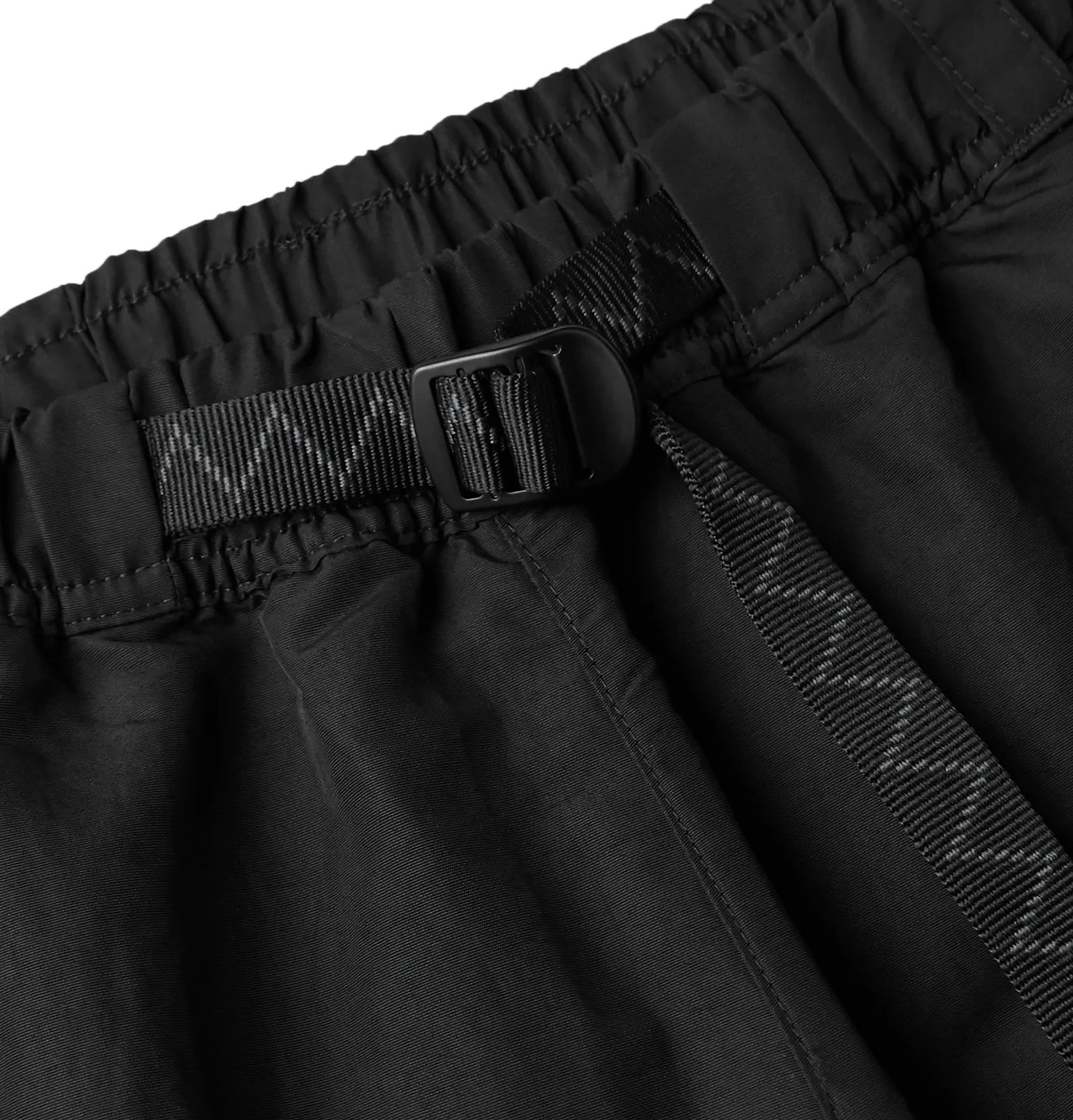 ACG Wide-Leg Logo-Embroidered Belted Nylon Shorts - 3