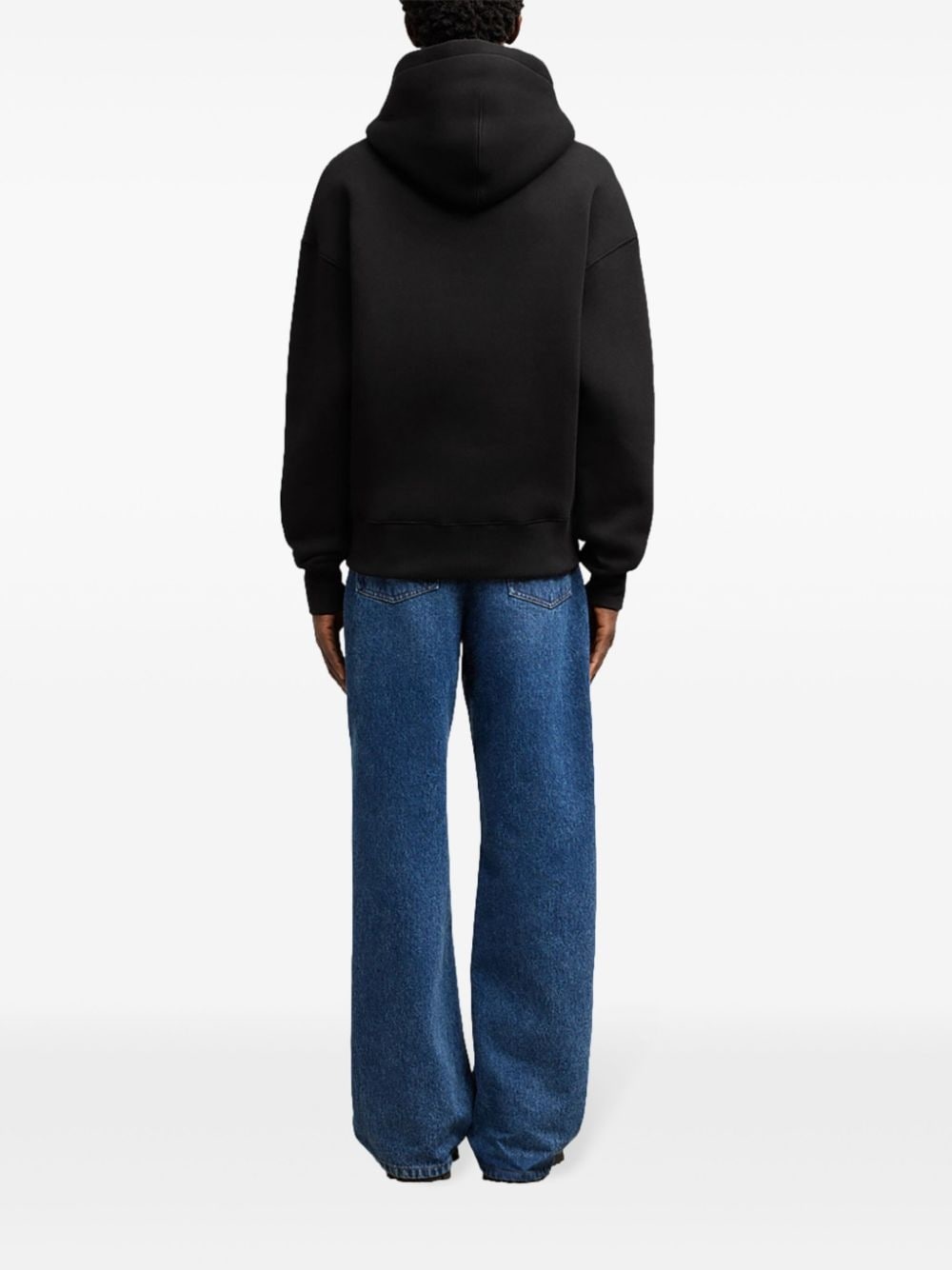 Ami de Coeur zipped cotton hoodie - 4