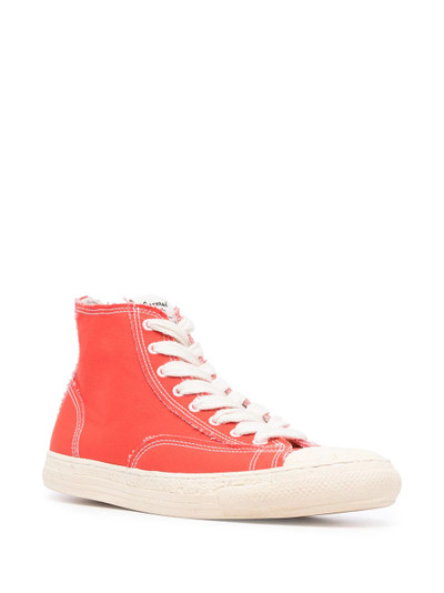 Maison MIHARAYASUHIRO General Scale lace-up high-top sneakers outlook