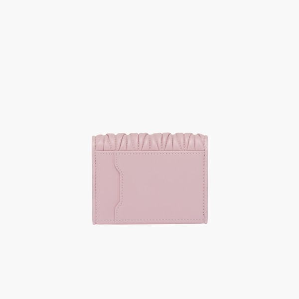 Matelassé nappa leather card holder - 6
