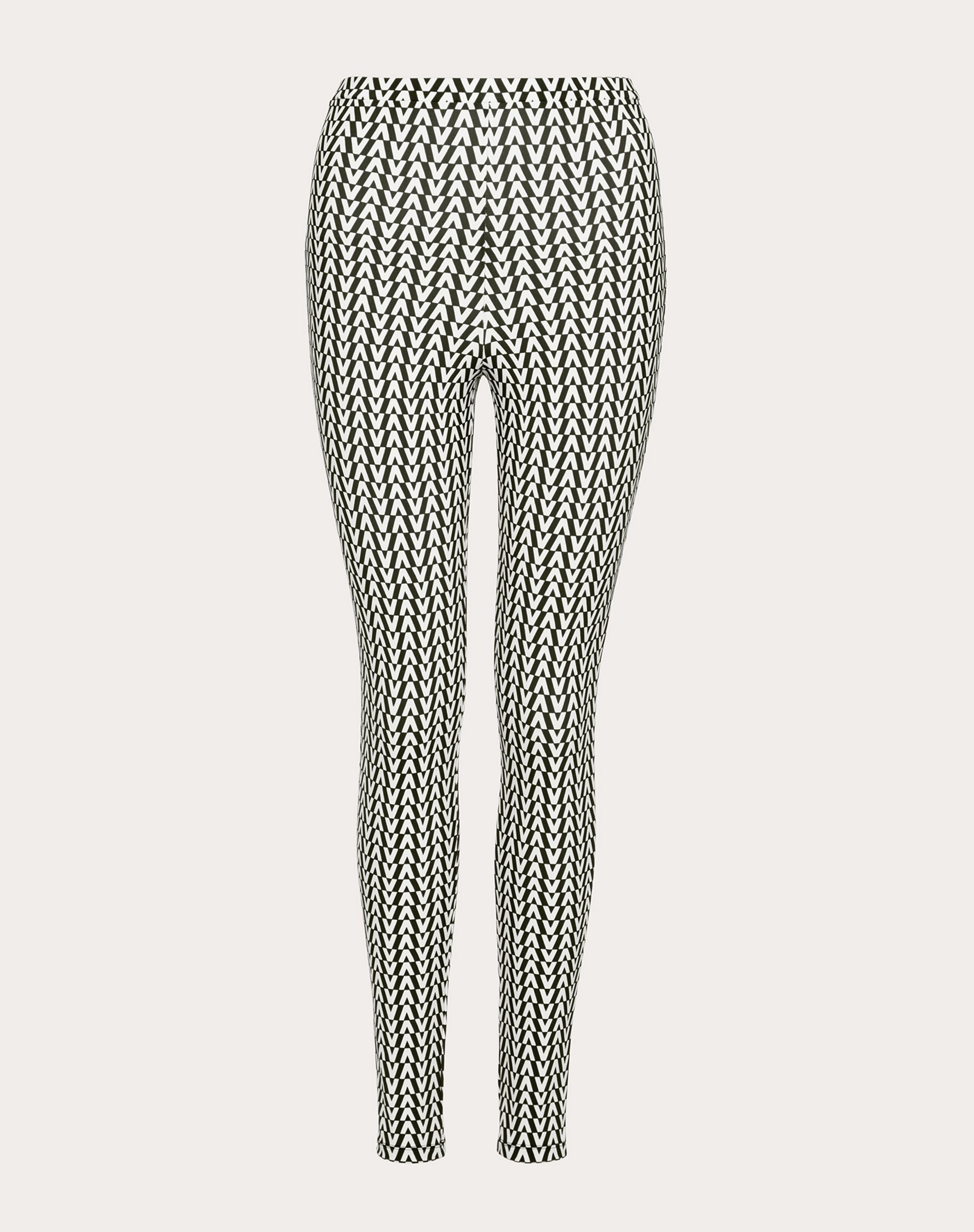 OPTICAL VALENTINO JERSEY LEGGINGS - 1