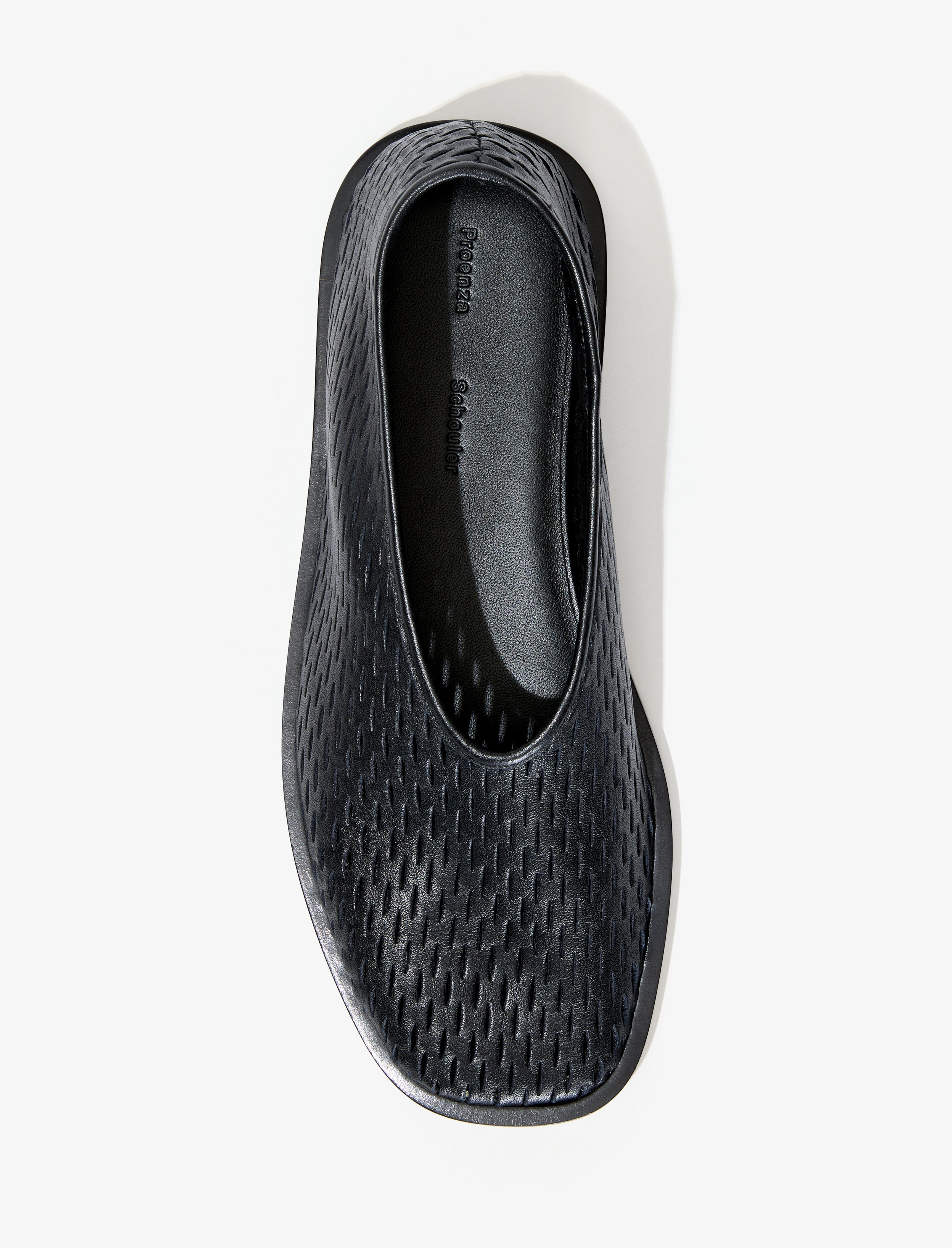 Square Perforated Slippers - 4