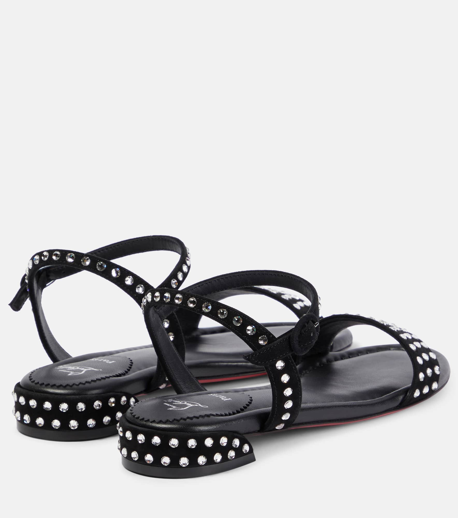 Sweet Jane Strass Boum suede sandals - 3