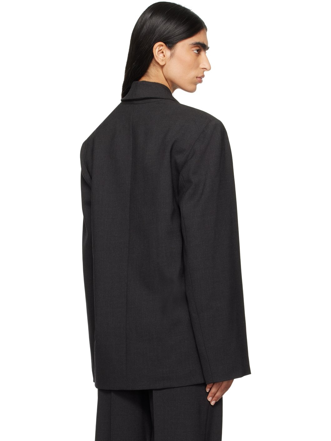Gray Sancia Blazer - 3