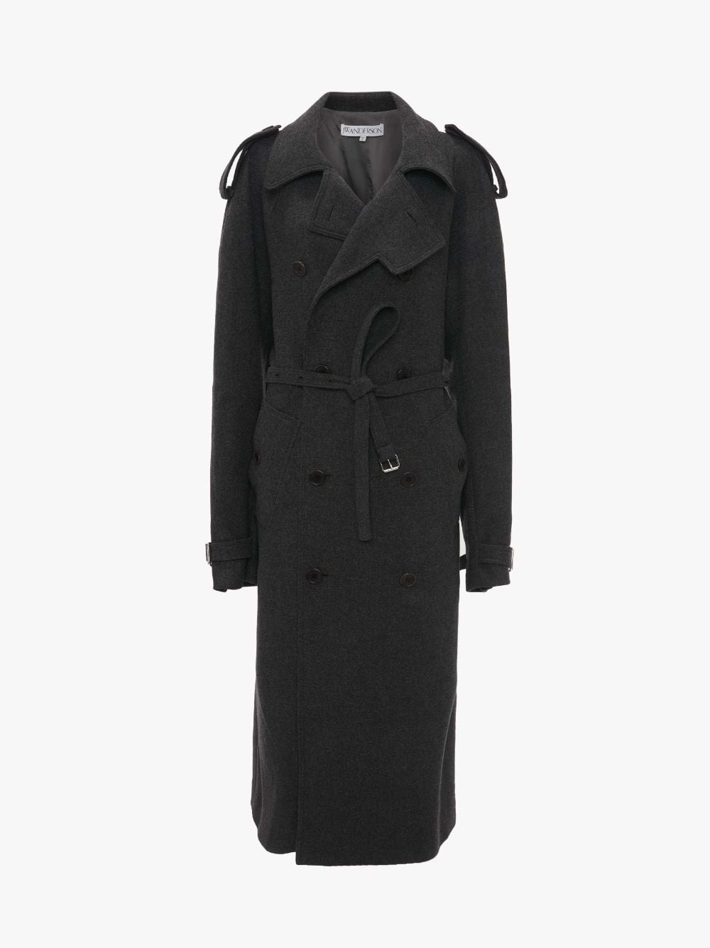 WOOL TRENCH COAT - 1