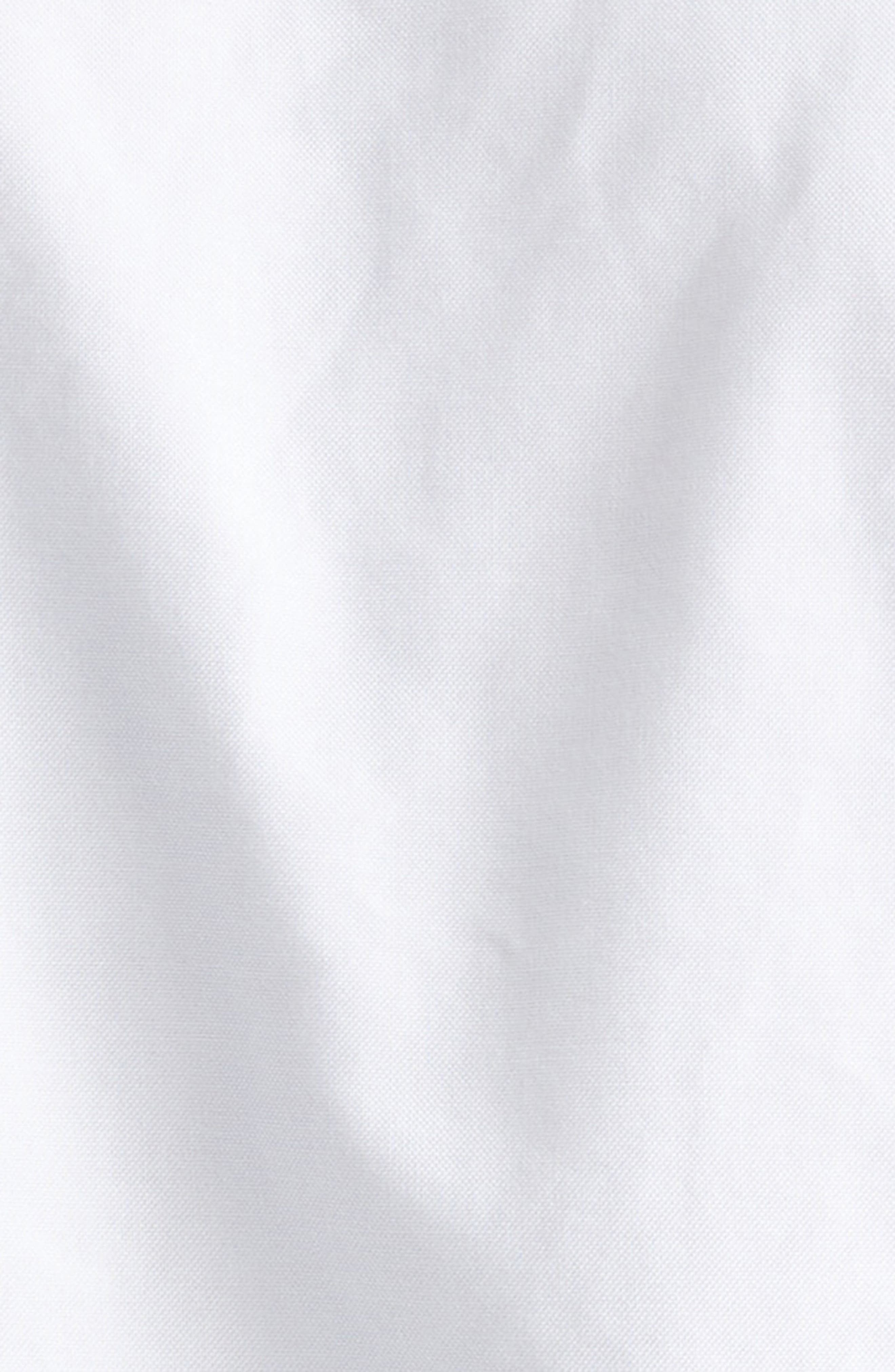 Thom Browne Classic Cotton Poplin Button-Up Shirt in White at Nordstrom - 6