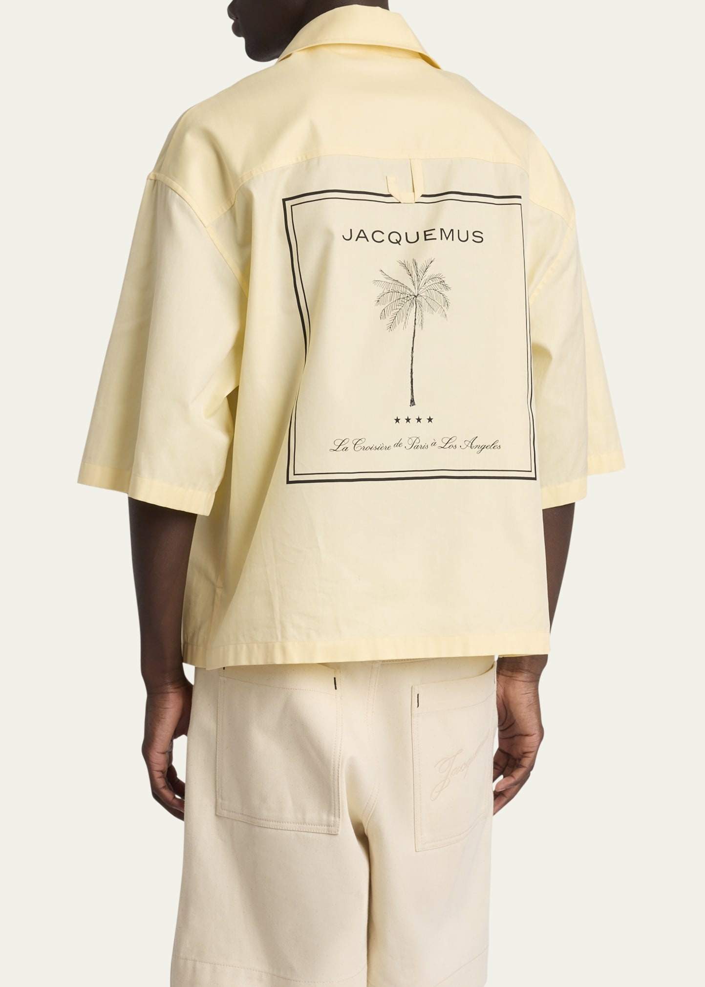 Men's La Chemise Aloe Short-Sleeve Shirt - 3