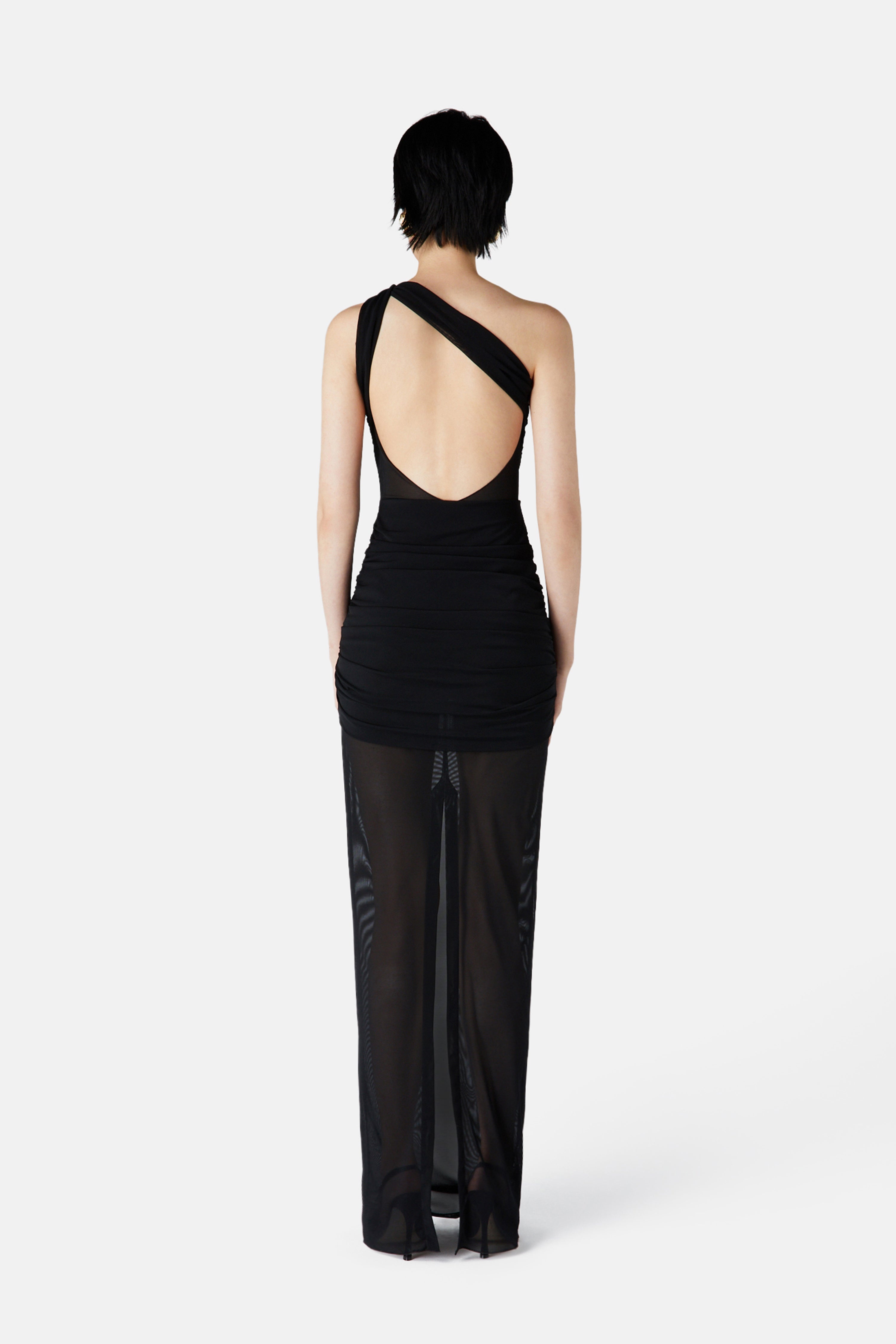 MESH EVENING DRESS - 4
