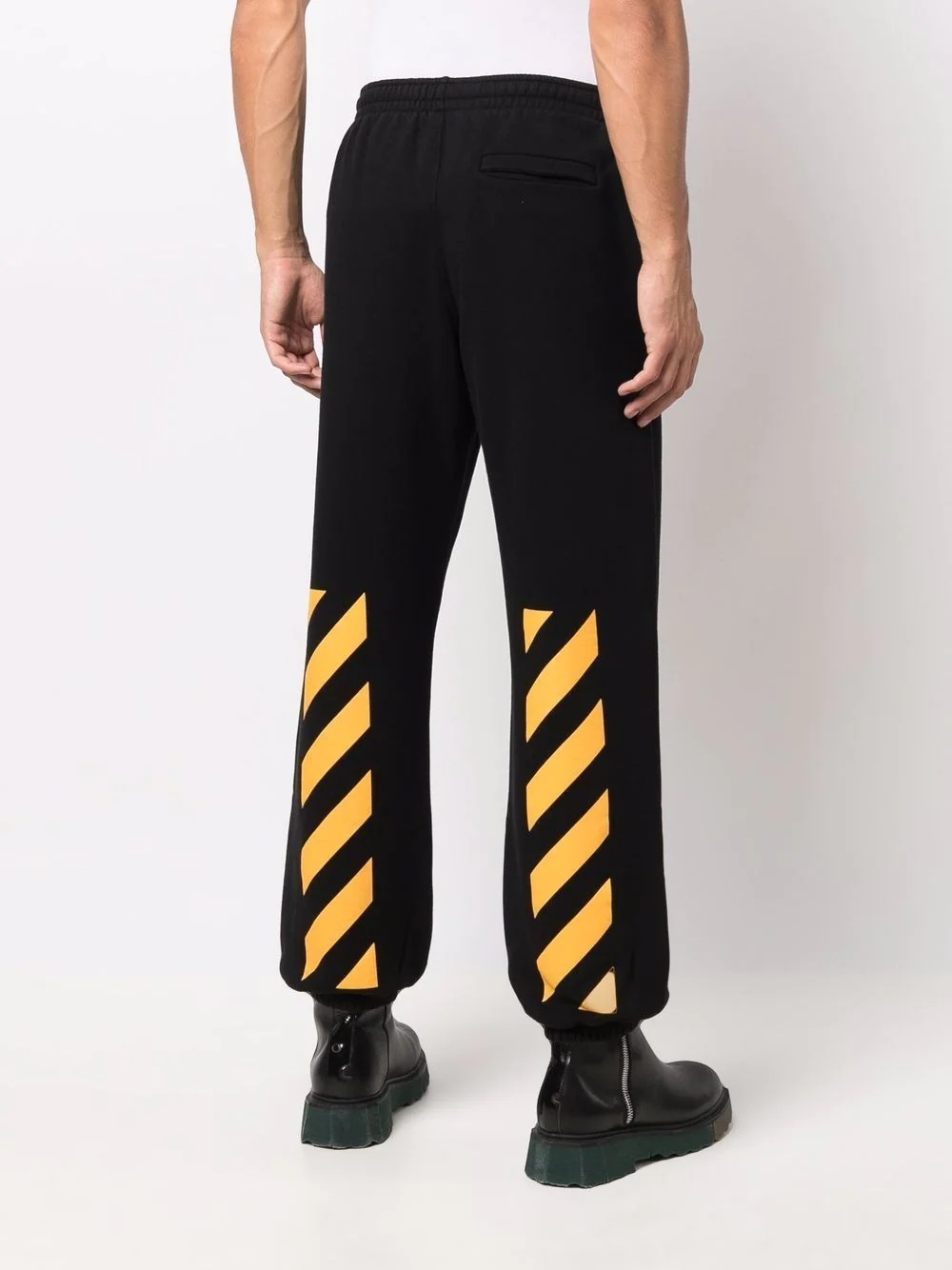 Caravaggio-print track pants - 4