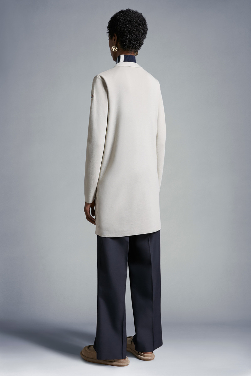 Padded Wool Long Cardigan 5