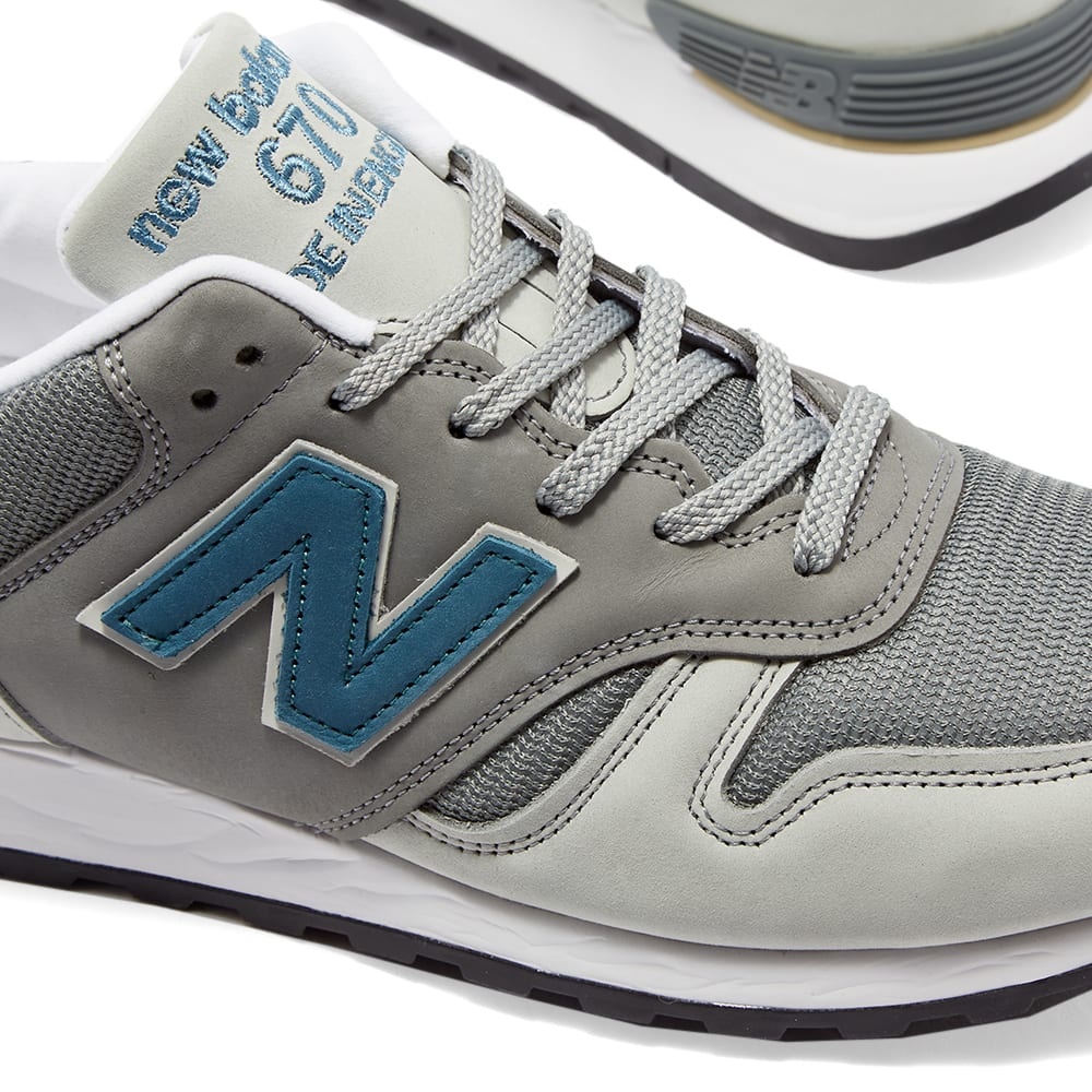 New Balance M670BSG - Made in England - 4