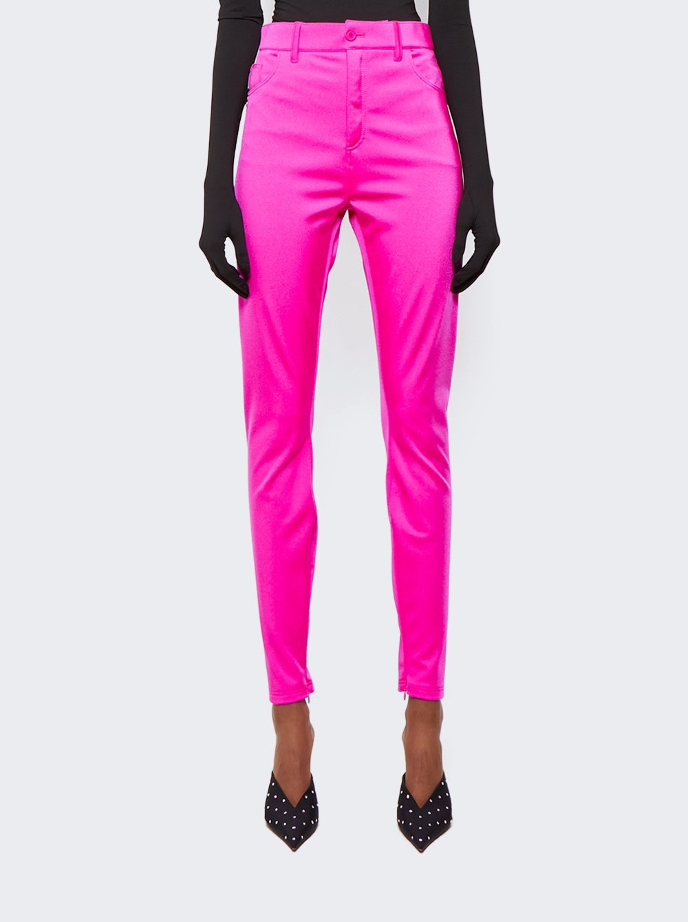 Stretch Leggings Lipstick Pink - 3
