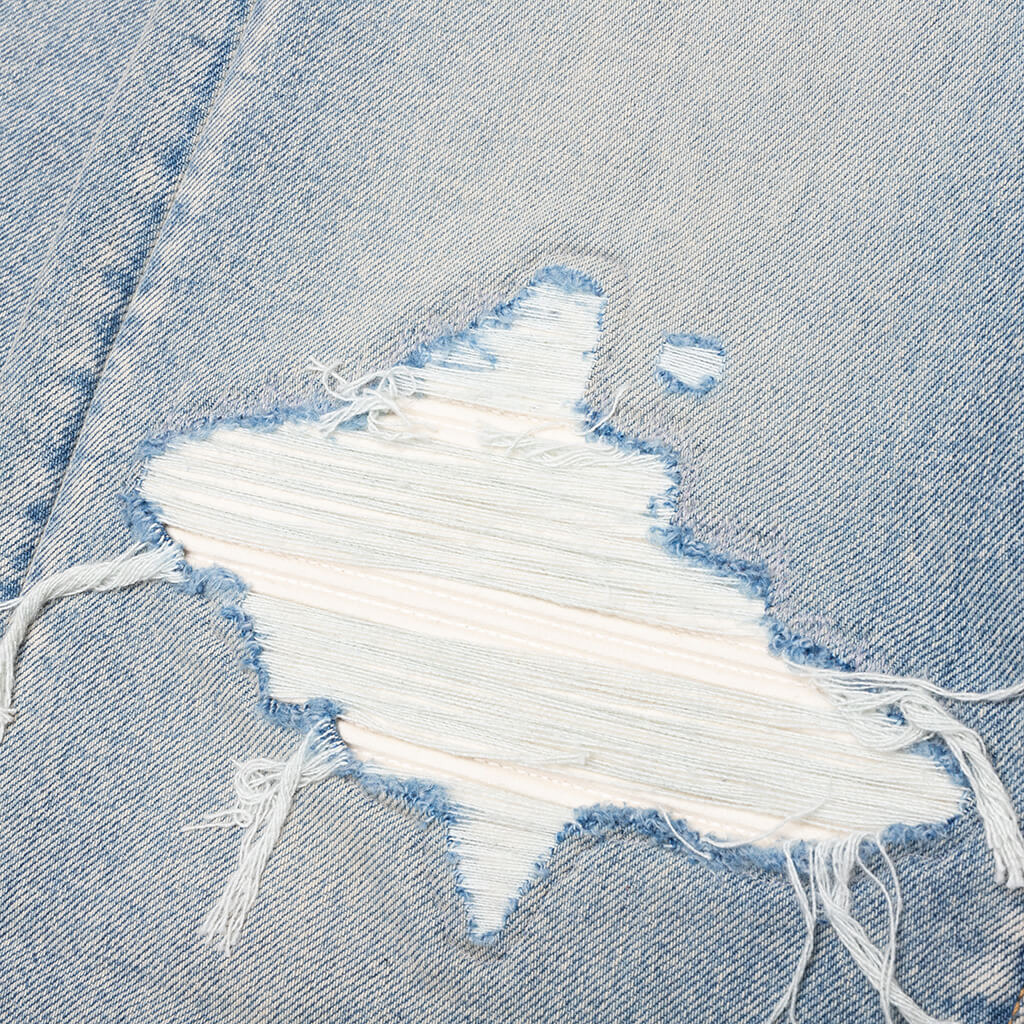 SUEDE STRAIGHT MX1 JEAN - ANTIQUE INDIGO - 3