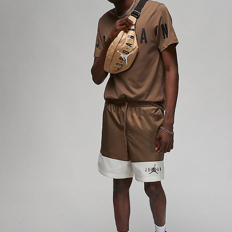 Air Jordan Crossbody Bag 'Beige Brown' 9B0533-X6A - 7