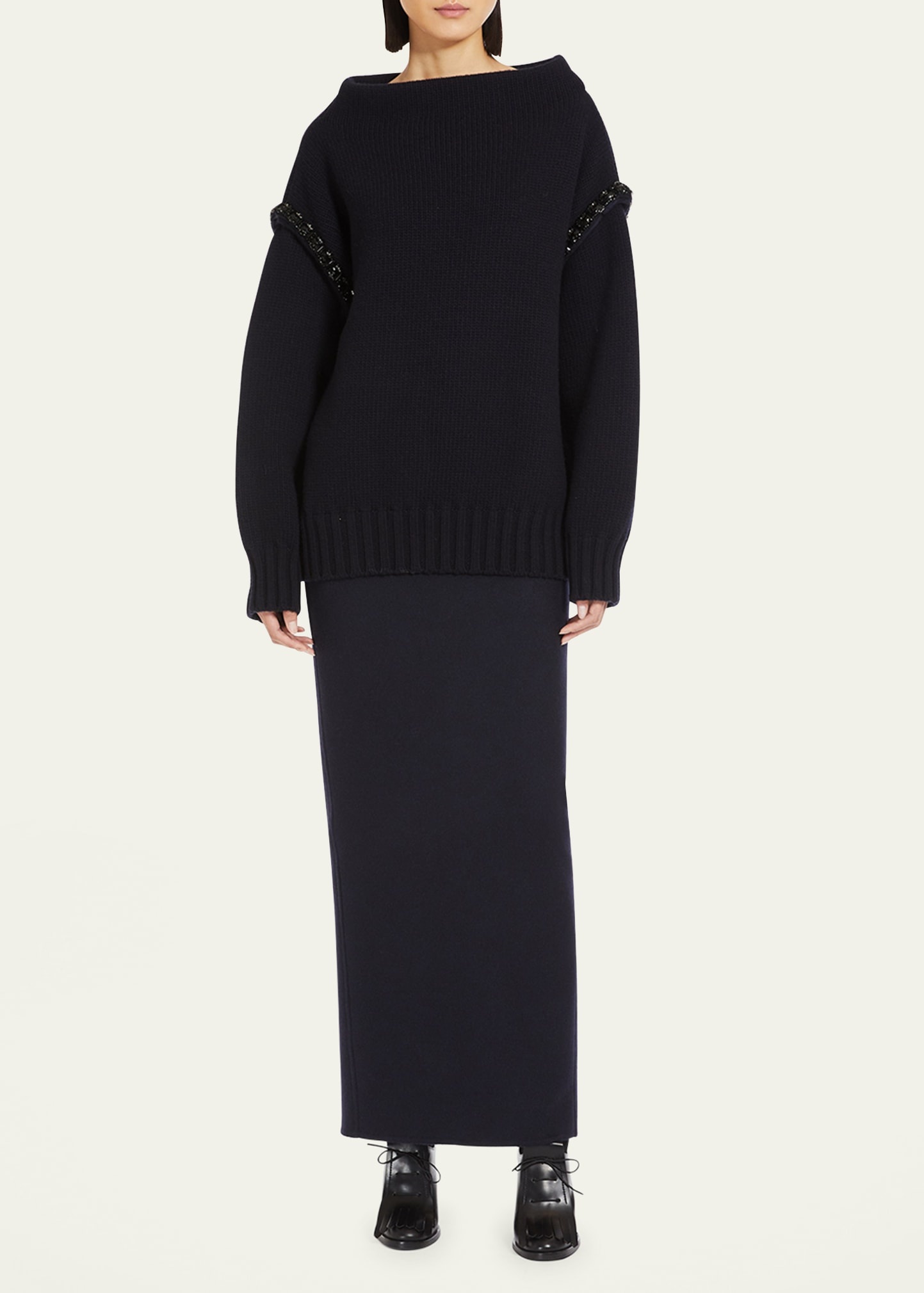 スカート Max Mara Palo' Skirt Max Mara 'Palo' Skirt in Blue | Lyst