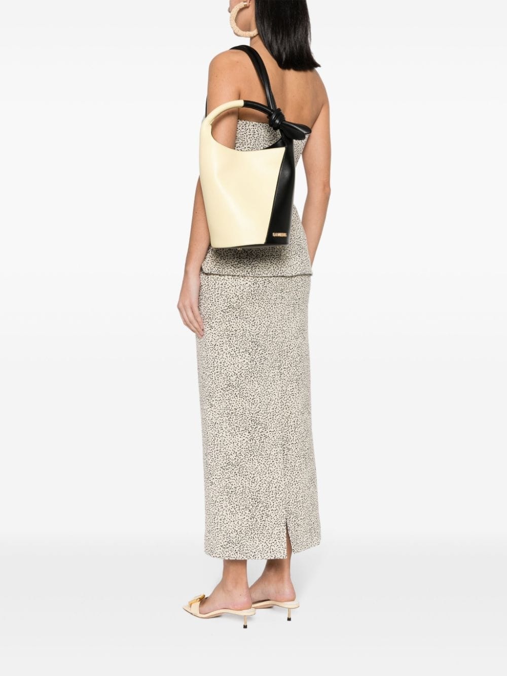 Le Petit Tourni leather bucket bag - 2