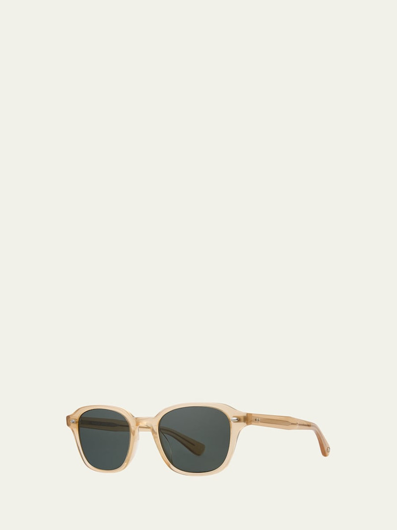 Garrett Leight Lachman Acetate Square Sunglasses outlook
