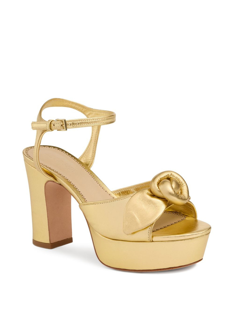 Cinq à Sept Arianna knotted platform sandals outlook