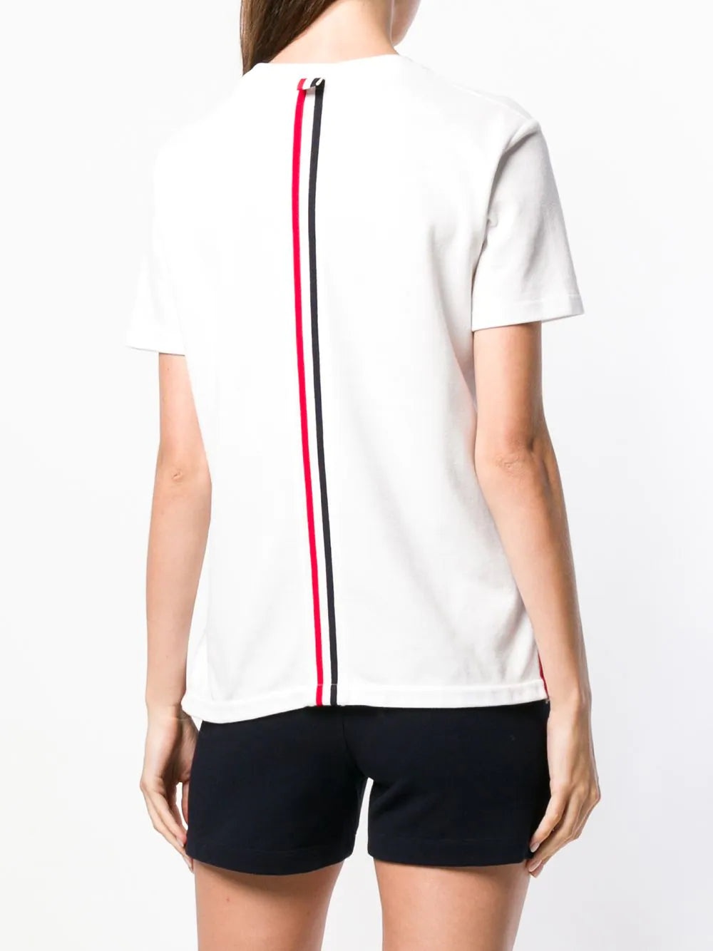 Thom Browne Relaxed Fit Short Sleeve Tee | club21 | REVERSIBLE