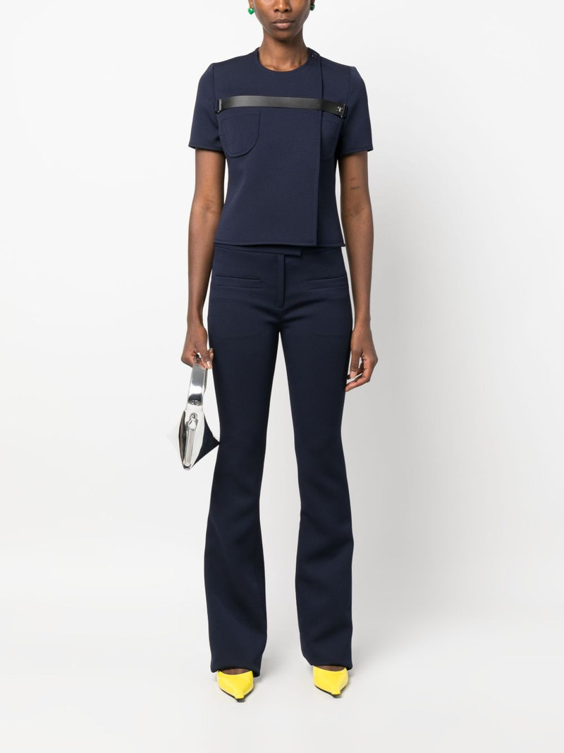 courrèges flared trousers outlook