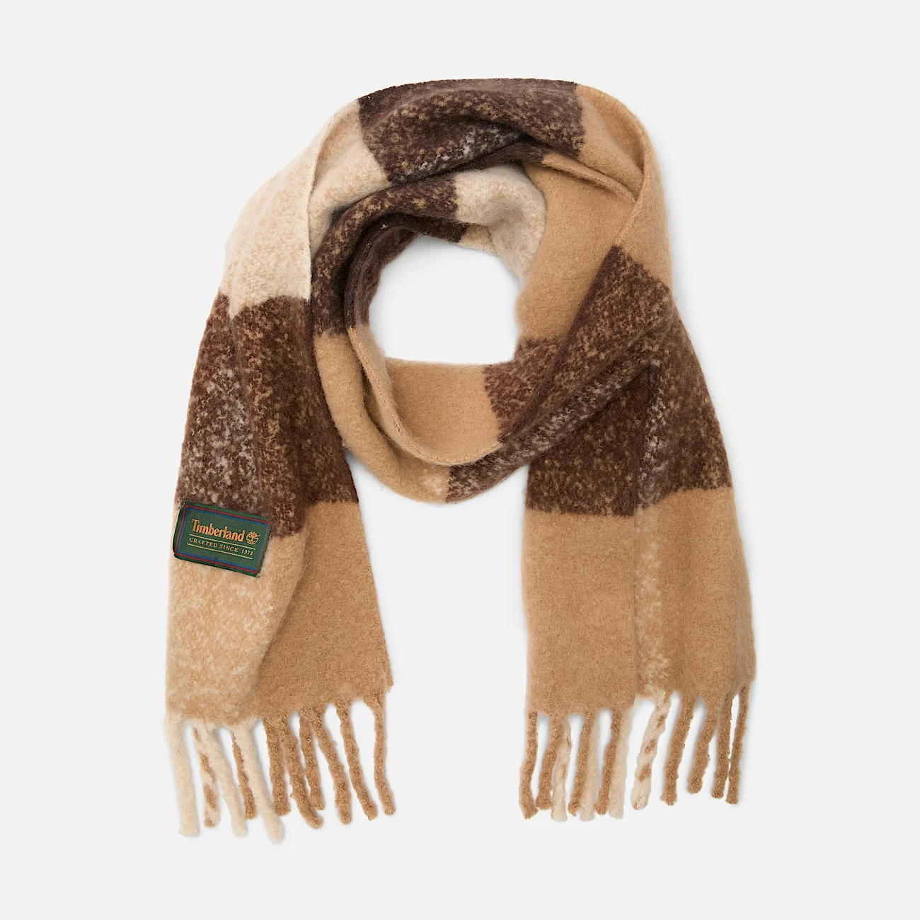 Women's Woven Tassel Scarf - 1