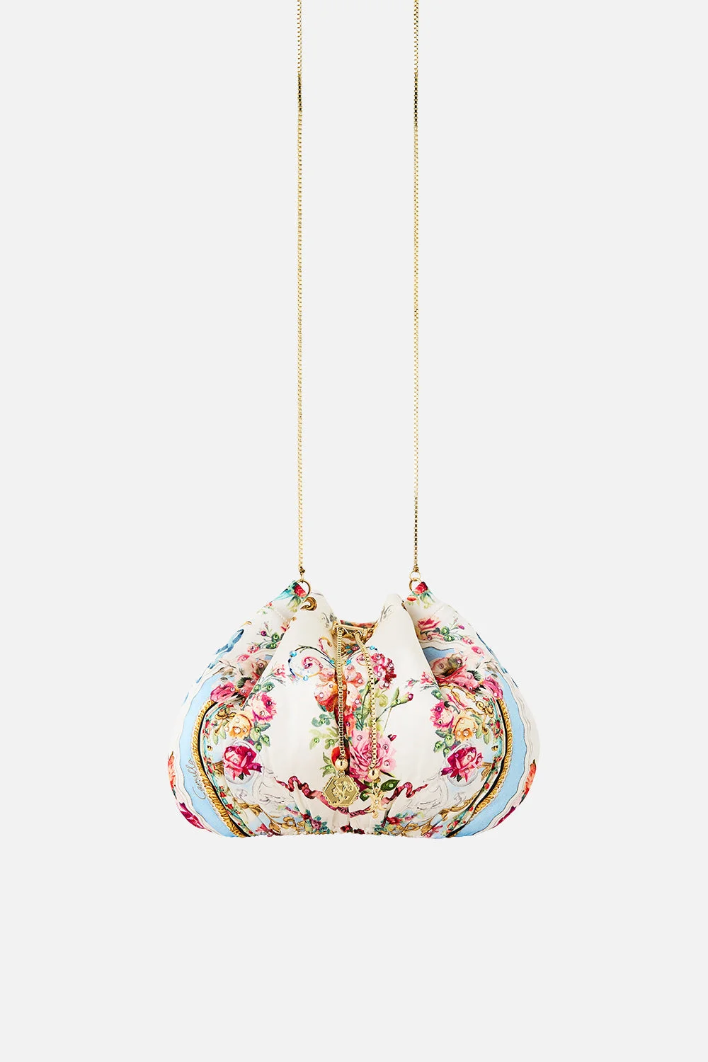 DRAWSTRING POUCH BAG WITH CHAIN STRAP TORERO LIBERTINE - 1