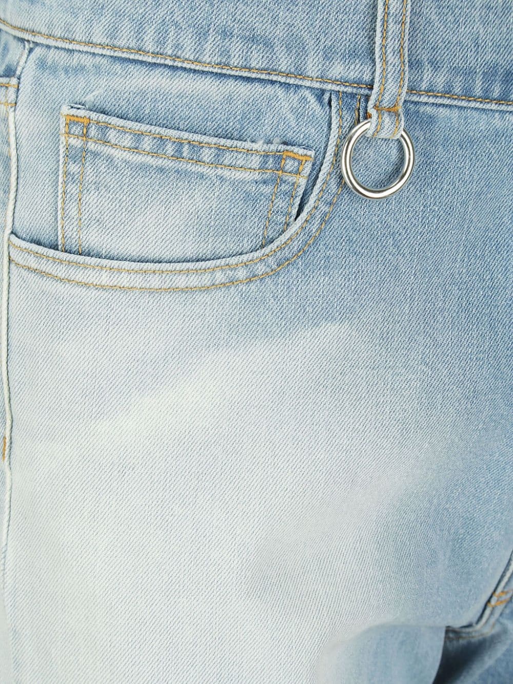 logo-patch denim jeans - 3