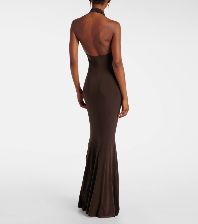 Halterneck gown 3