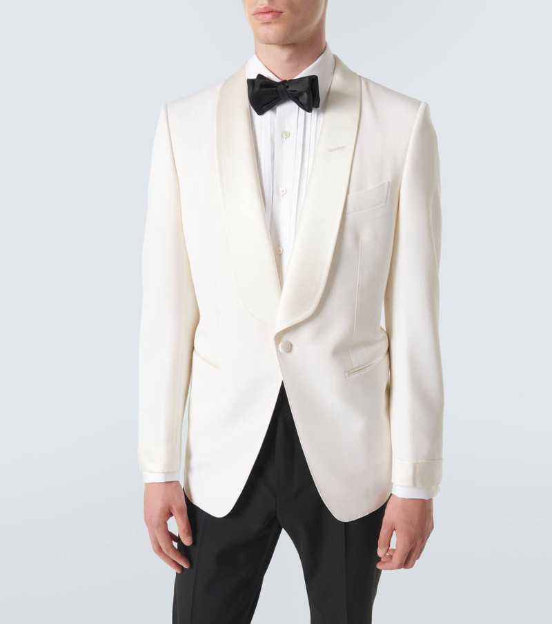 O'Connor tailored wool and mohair blazer 3