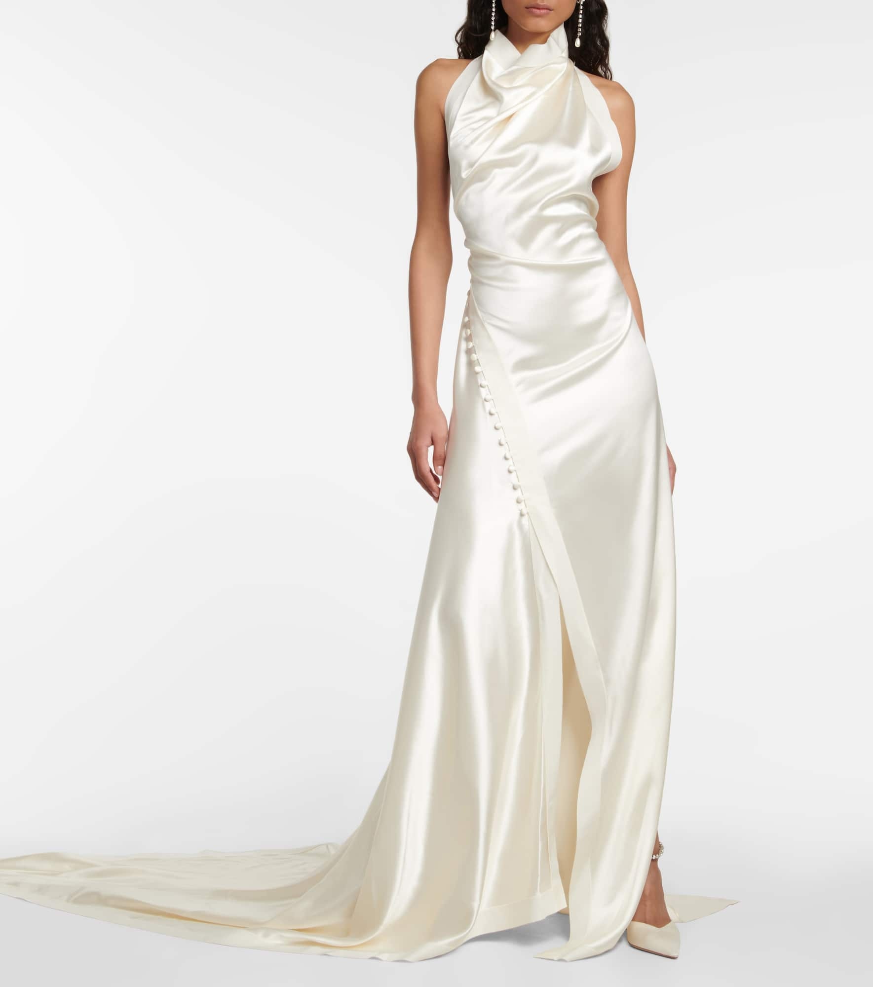 Bridal Sasha silk gown - 2