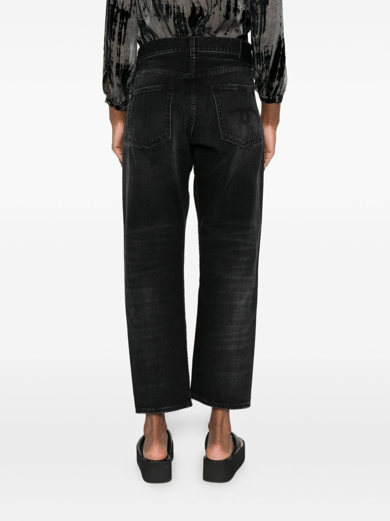 Crossover belt-loop jeans 4