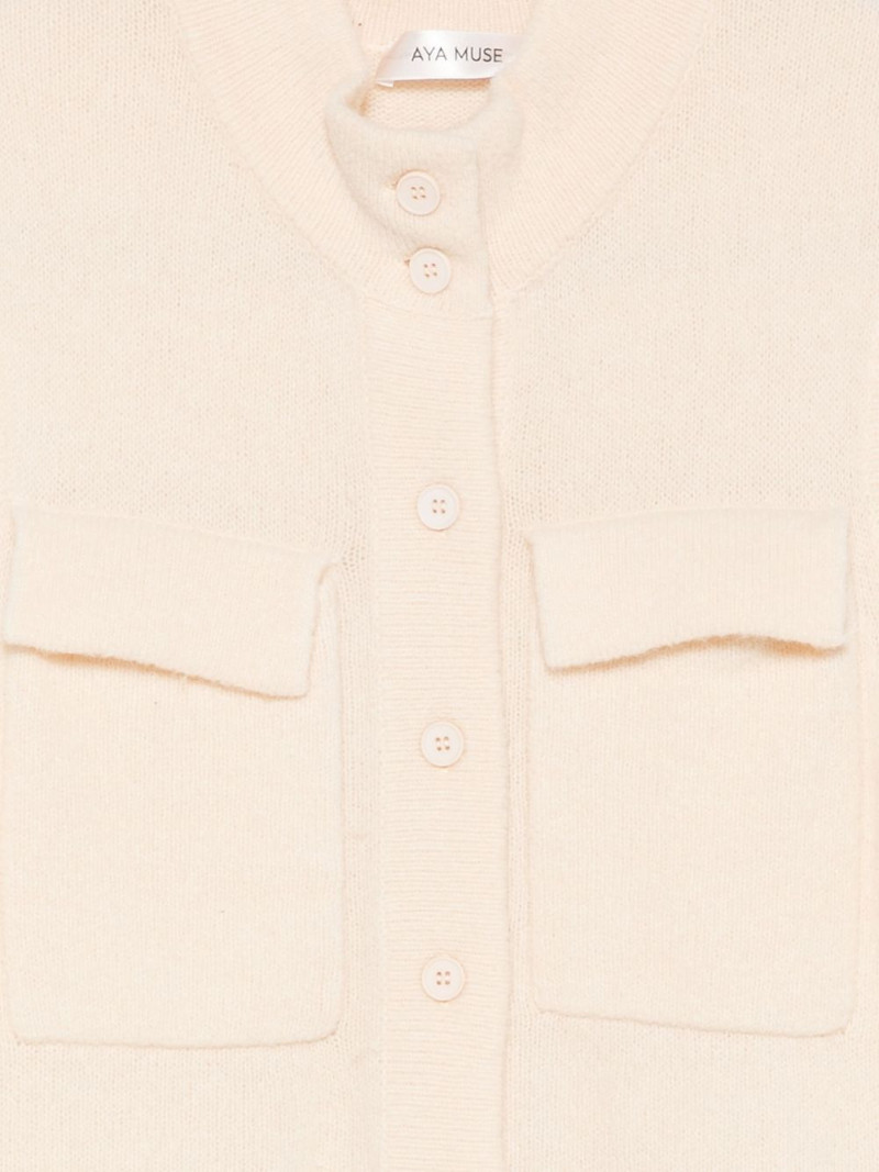 flap-pocket button-up vest 3