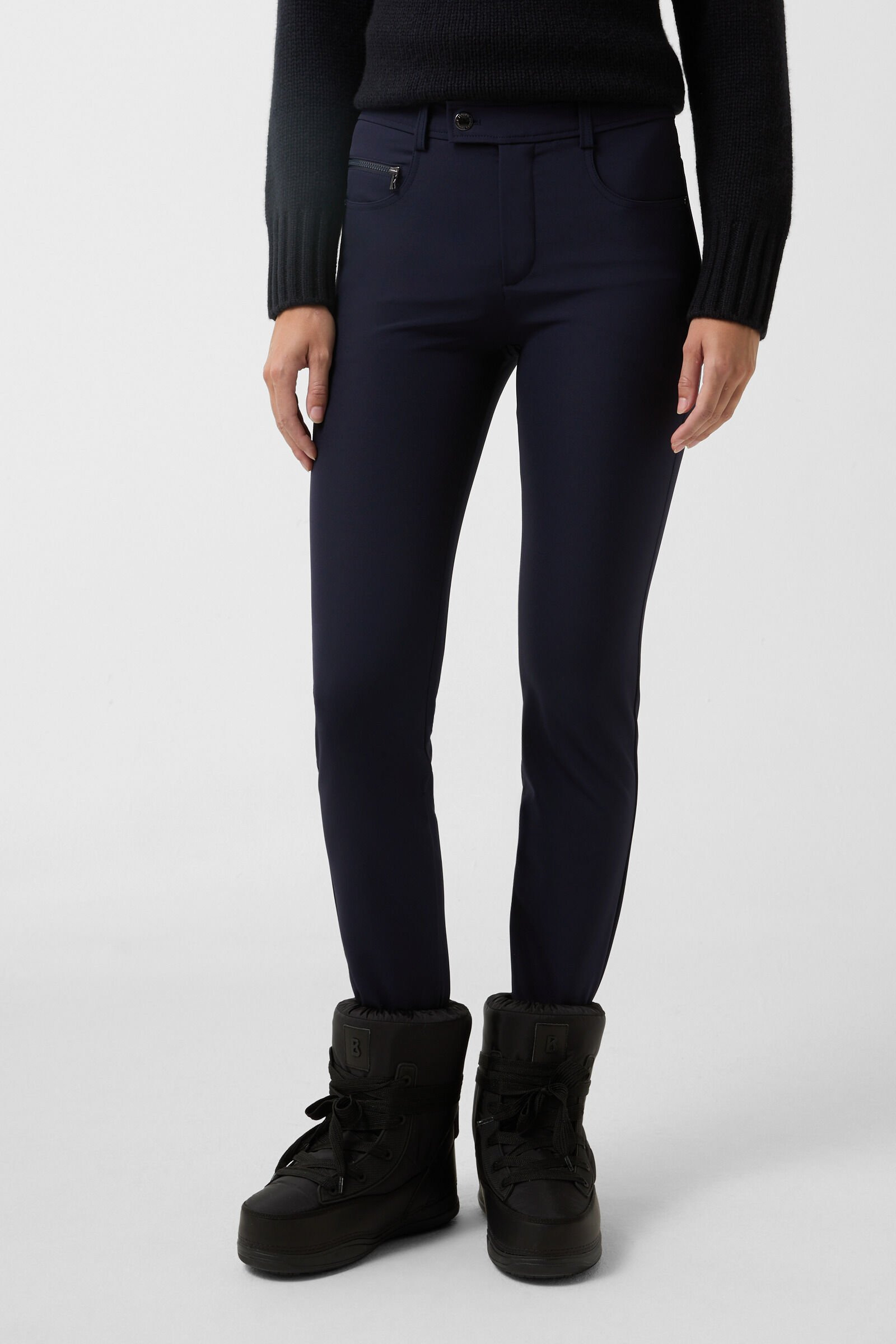 Stretch pants Lindy in Navy blue - 2