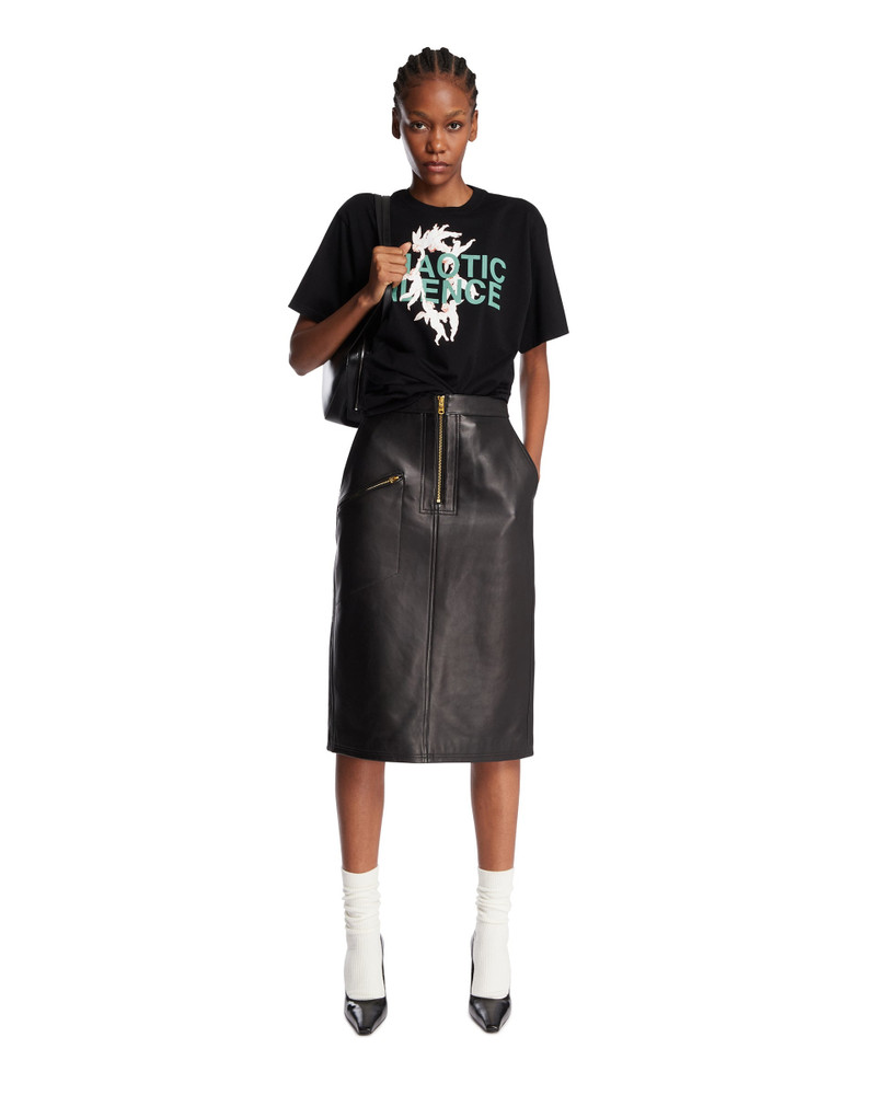 UNDERCOVER Black Printed T-Shirt outlook